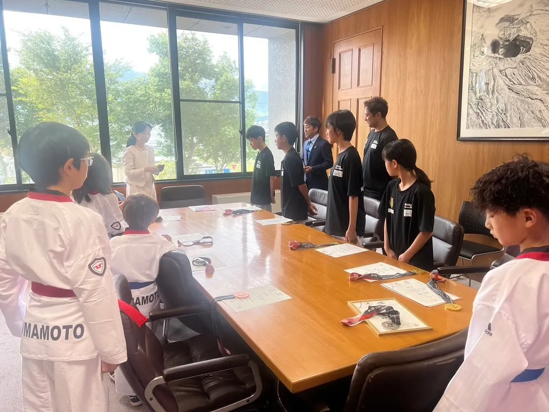 阿蘇市表敬訪問　